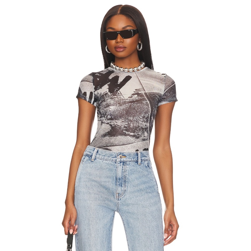 NEW Miaou Mini Tee in Easy Rider S